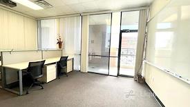 Private office with private desk