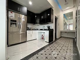 Desk Space with Skyline View