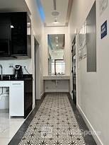 Desk Space with Skyline View