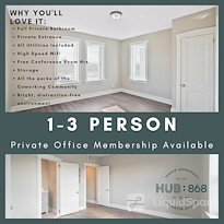 Hub:868 Shared Workspace + Incubator Kitchen