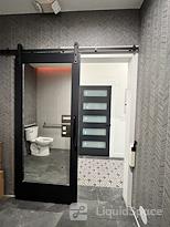 Desk Space with Skyline View