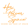 Logo of Her Power Space - Woman forward, Men welcoming!