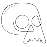 Logo of Skeleton Dojo Social Club
