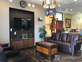 Private office with private desk