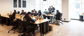 WeWork Blue One square