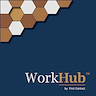 Logo of WorkHub powered by First Contact