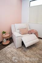 A quiet, private office designed 