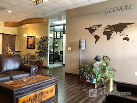 Private office with private desk