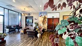 Private office with private desk