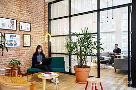 Shared Flatiron Creative Office with Natural Light