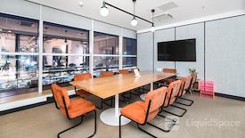 WeWork Blue One square