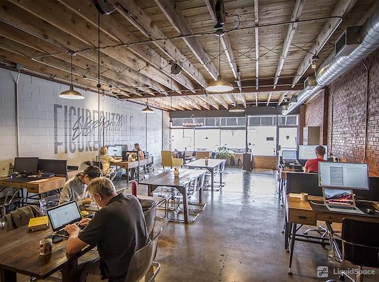 Working at The Union Hall Workspace at Amarillo