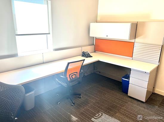 Working at Trendy Central Austin Cubicles at Austin