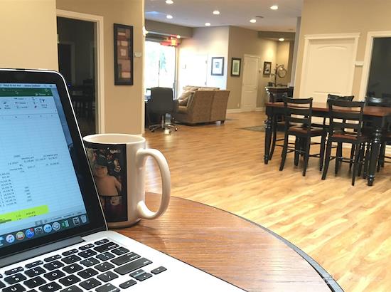 Working at Vocari HUB at Pleasant Hill