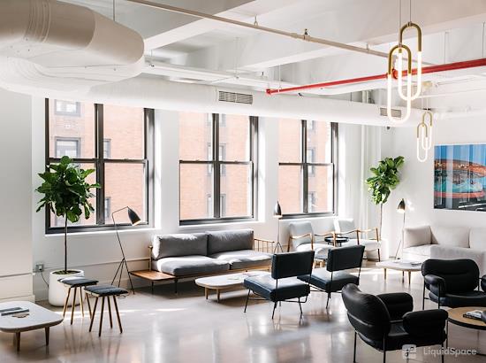 Working at Blender Workspace at New York