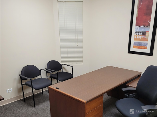 Working at Corporate Offices Business Center at Oak Brook