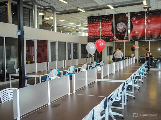 Working at GRID COLLABORATIVE WORKSPACES at Overland Park