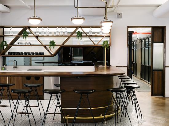 Working at Blender Workspace at New York