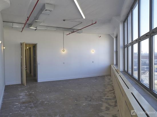 Working at Hunters Point Studios at Long Island City