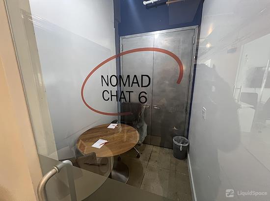 Working at Nomadworks at New York