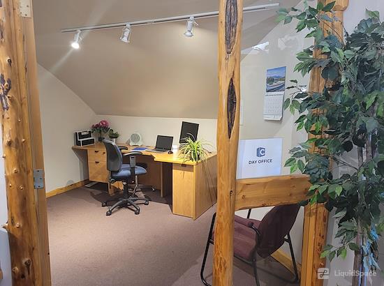 Working at The Corner Coworking - Railway St. at Cochrane