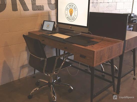Working at The Union Hall Workspace at Amarillo