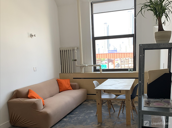 Working at Hunters Point Studios at Long Island City