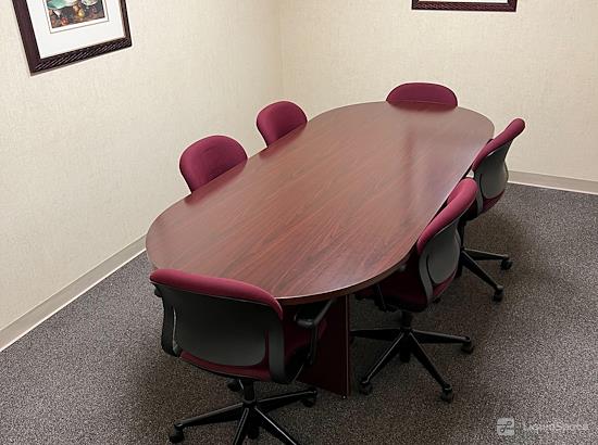 Working at Corporate Offices Business Center at Oak Brook