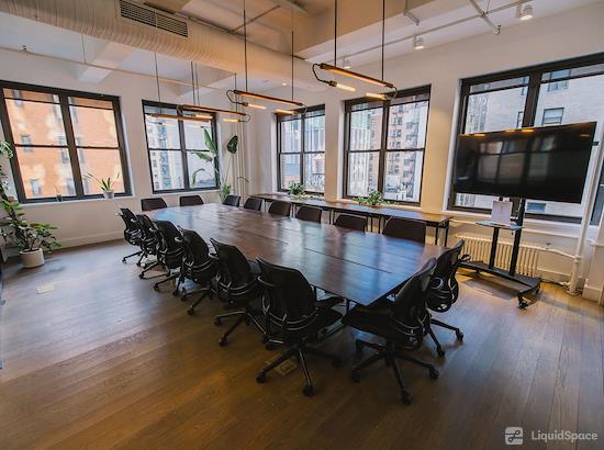 Working at Blender Workspace at New York