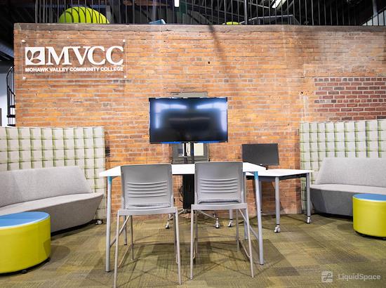 Working at thINCubator at Utica