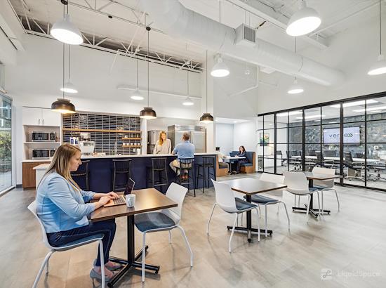 Working at Verve Workspace at The Woodlands