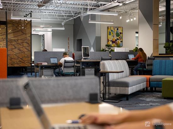 Working at SPOT cowork - Henrietta at Henrietta