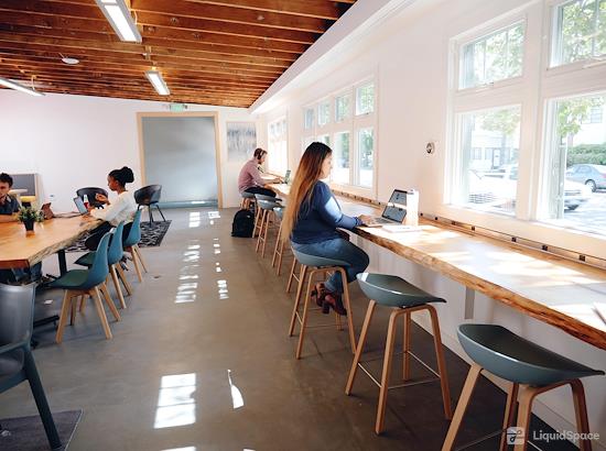Working at Workstation West Berkeley at Berkeley