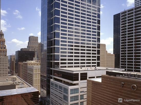 Working at Lucid Private Offices | Downtown Main Street at Houston