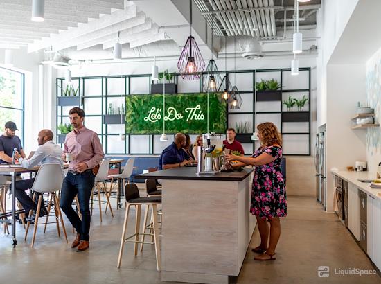 Working at Gather - Short Pump at Glen Allen