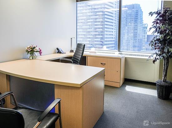 Working at Intelligent Office Yonge Eglinton Centre at Toronto