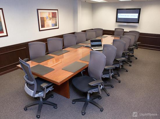 Working at Corporate Offices Business Center at Oak Brook