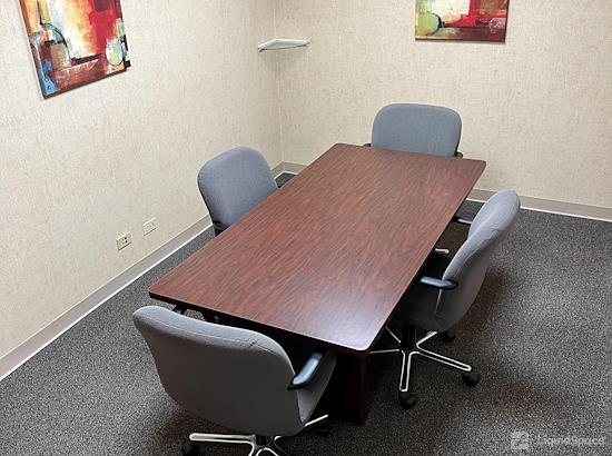 Working at Corporate Offices Business Center at Oak Brook