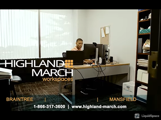 Working at Highland-March Workspaces, Mansfield at Mansfield