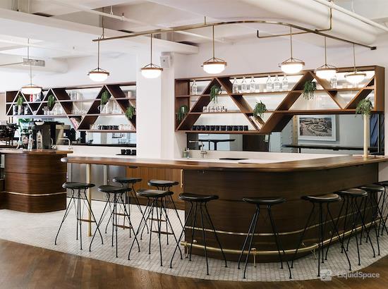 Working at Blender Workspace at New York