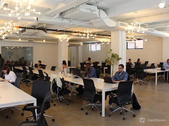 Working at Nomadworks at New York