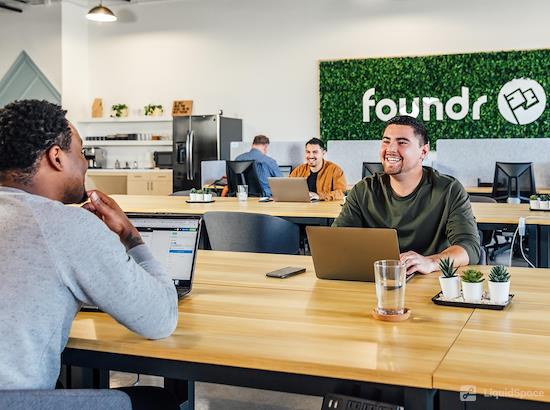 Working at FoundrSpace Rancho at Rancho Cucamonga