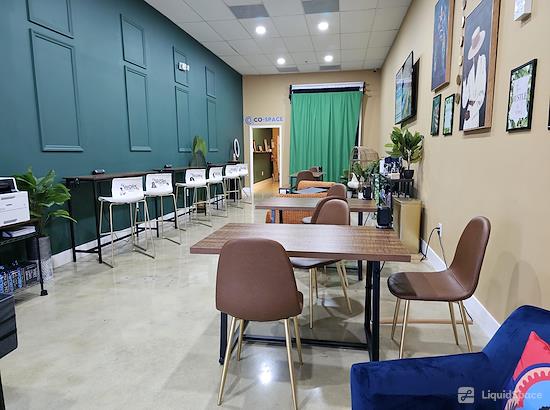 Working at Co-Space Miami Gardens at Miami Gardens