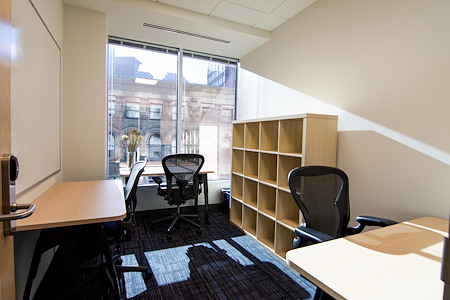 CIC | Boston - 50 Milk St. - City view private office for 2-3 desks