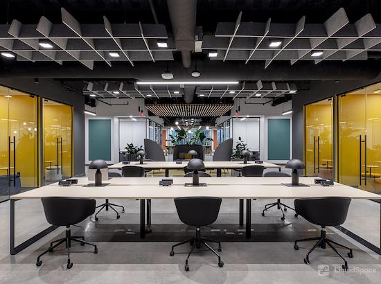 Working at CoLab at Bell Works at Holmdel