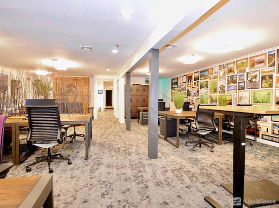 Working at En Masse Coworking at Morristown