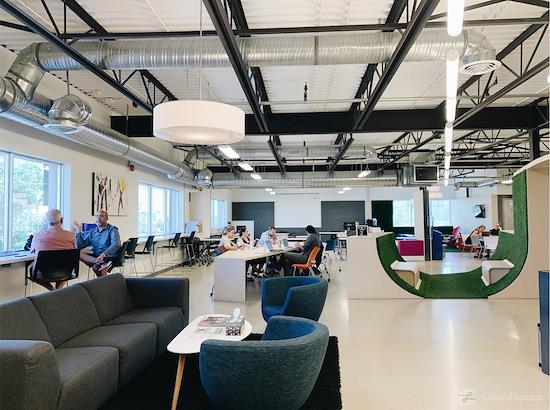 Working at Launch Coworking Space - Southside at Winnipeg