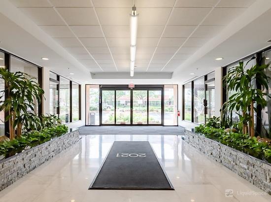 Working at Corporate Offices Business Center at Oak Brook