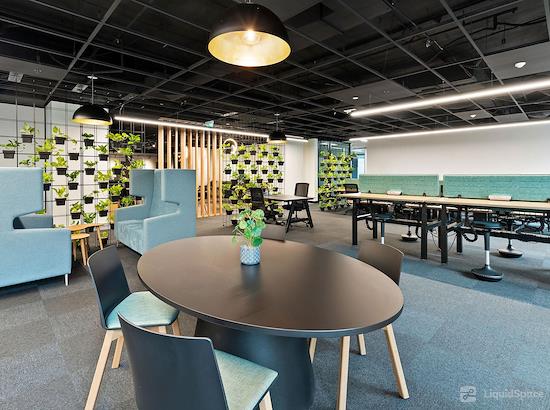 Working at CorporateCubes.Co - 607 Bourke Street at Melbourne