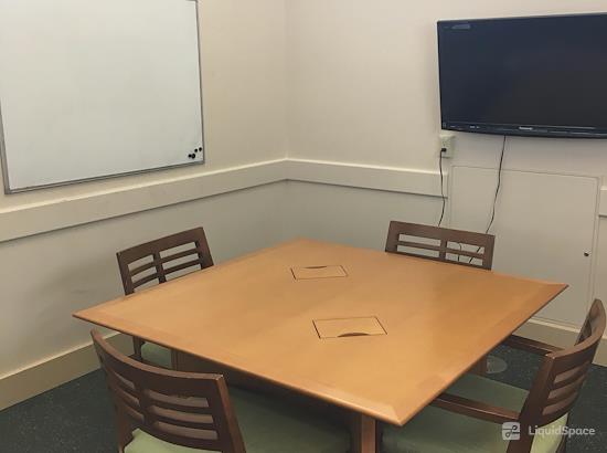 Working at Central Park Library at Santa Clara